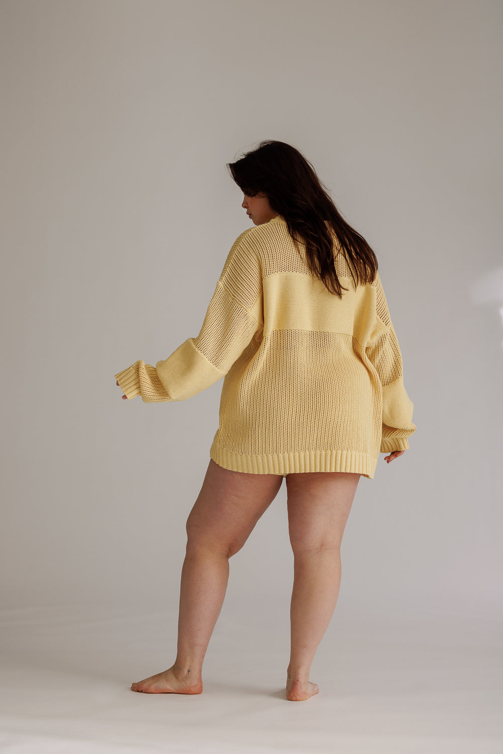 Knit Sweater Light Yellow