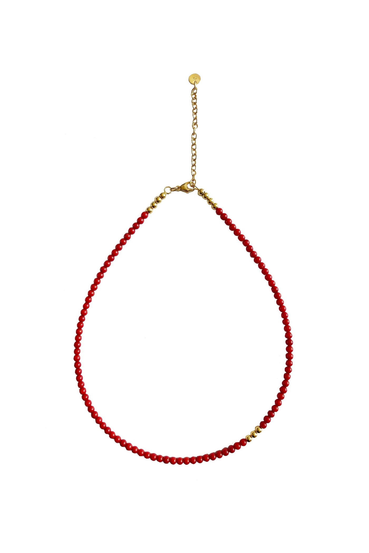 Necklace Coralle Red