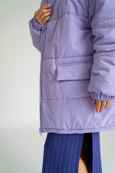 Puffer Jacket Lilac