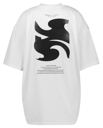T-Shirt Abstract White
