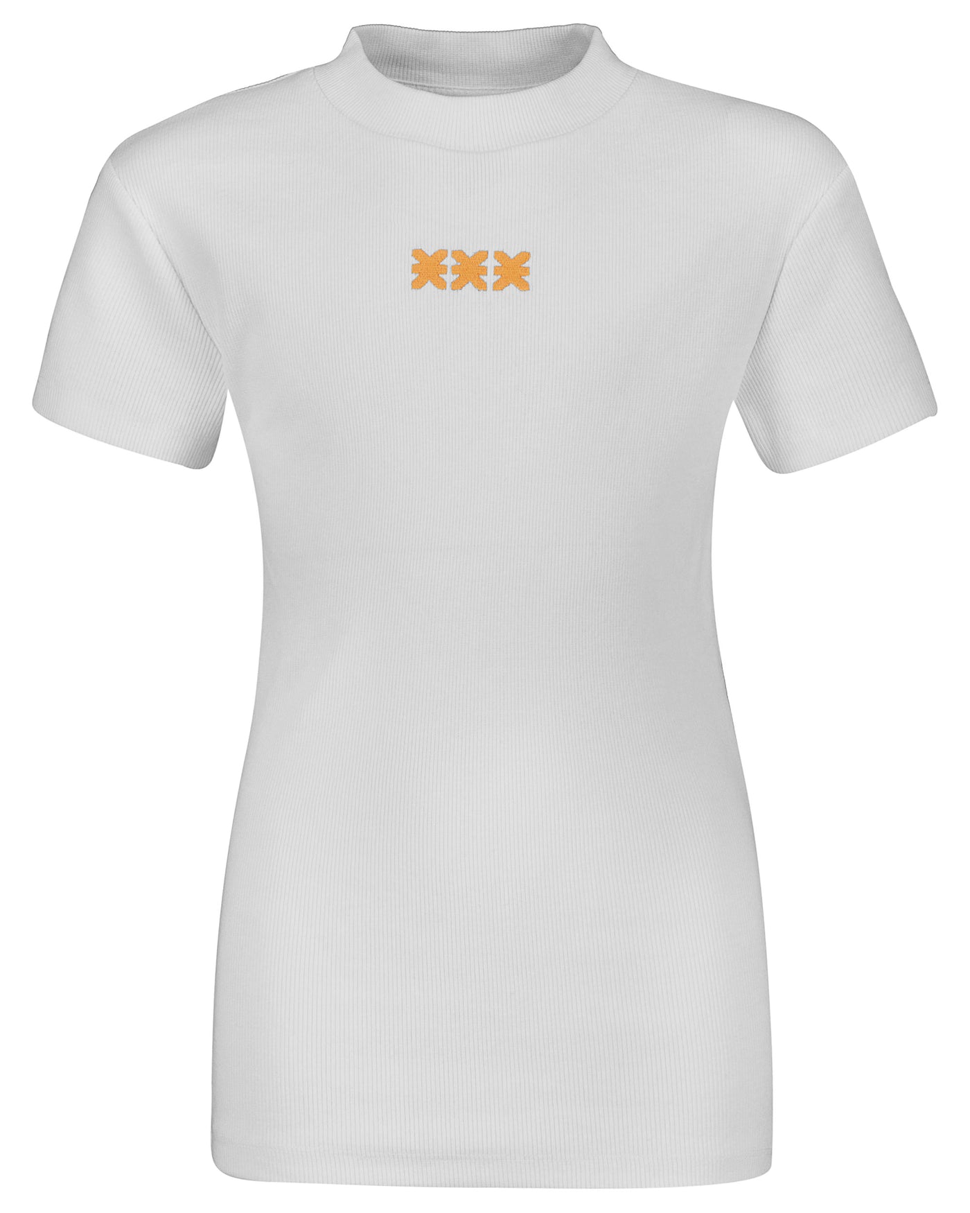 Rib T-Shirt Hamburg White