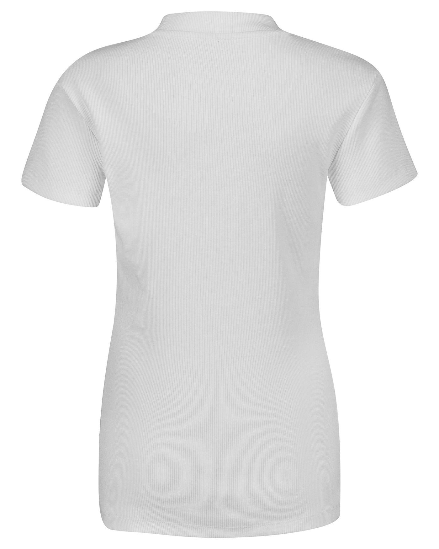 Rib T-Shirt Hamburg White