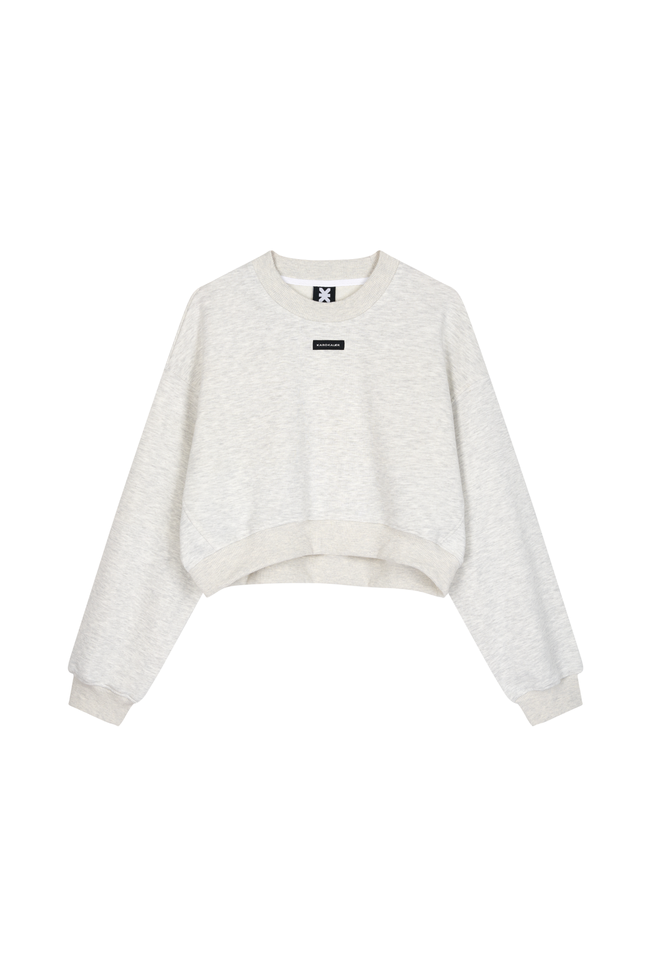 Cropped Sweater Melange