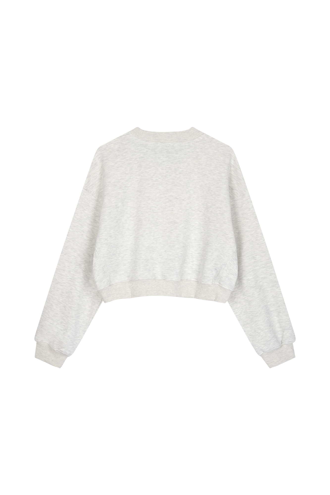 Cropped Sweater Melange