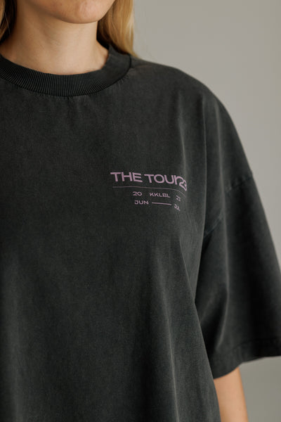 Tour T-Shirt Faded Black