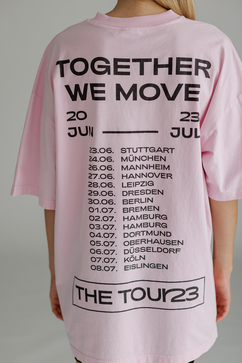 Tour T-Shirt Washed Pink