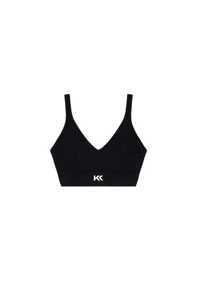 Knit Bralette Black