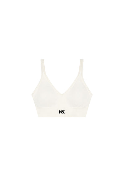 Knit Bralette Creme