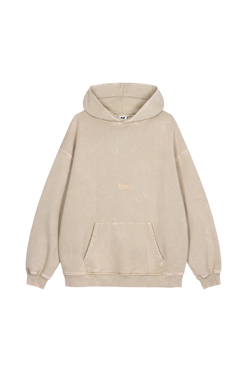 Hoodie Washed Sand