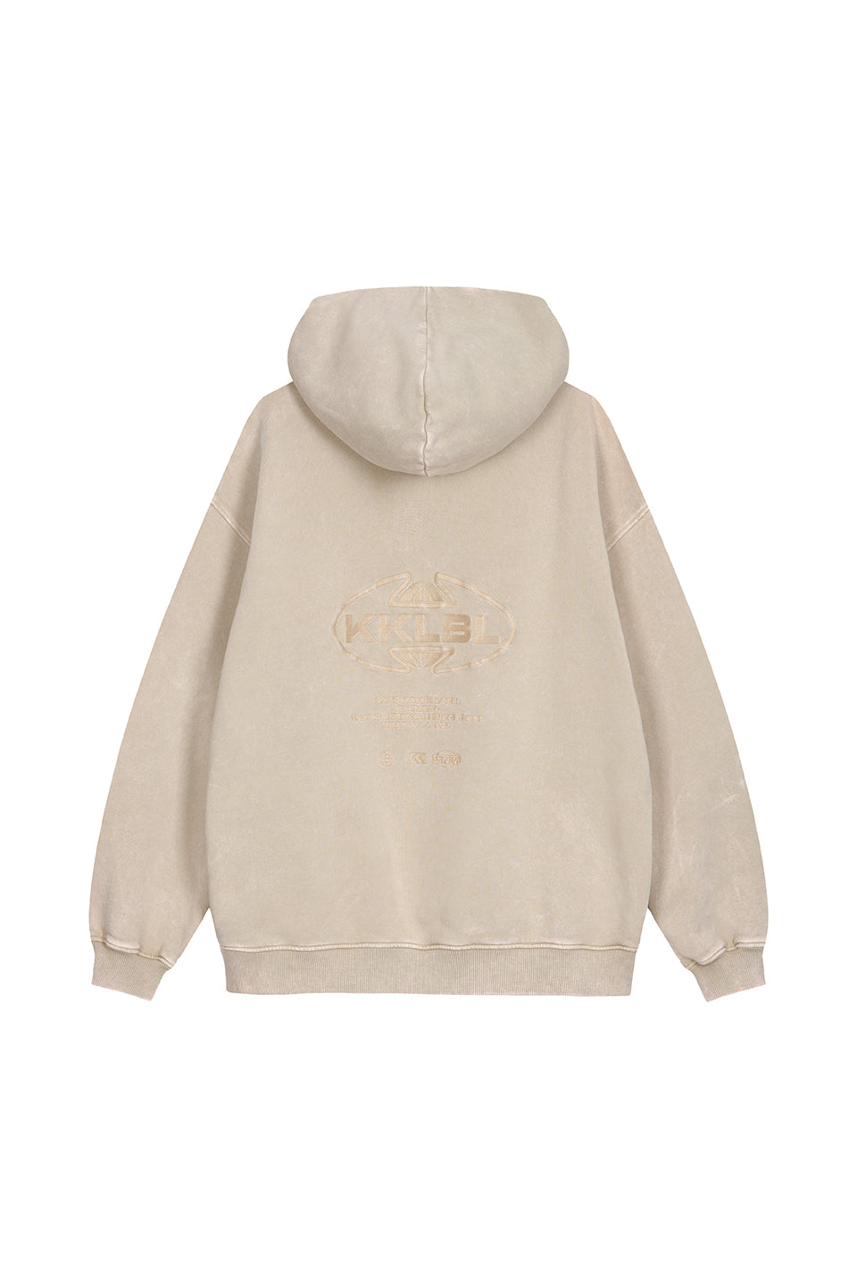 Hoodie Washed Sand