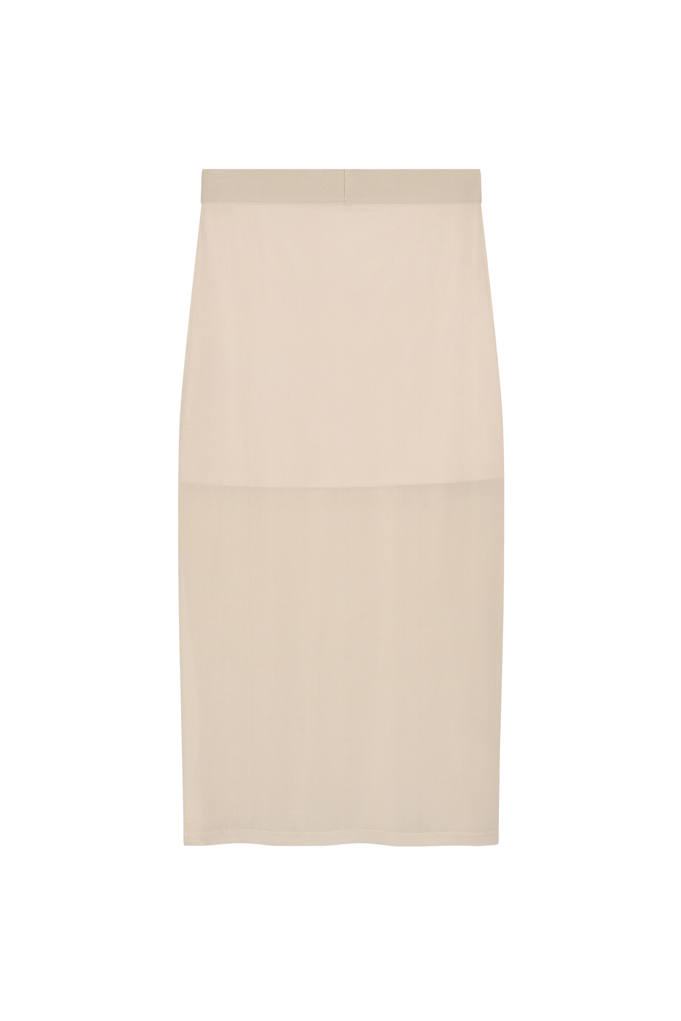 Mesh Skirt Creme