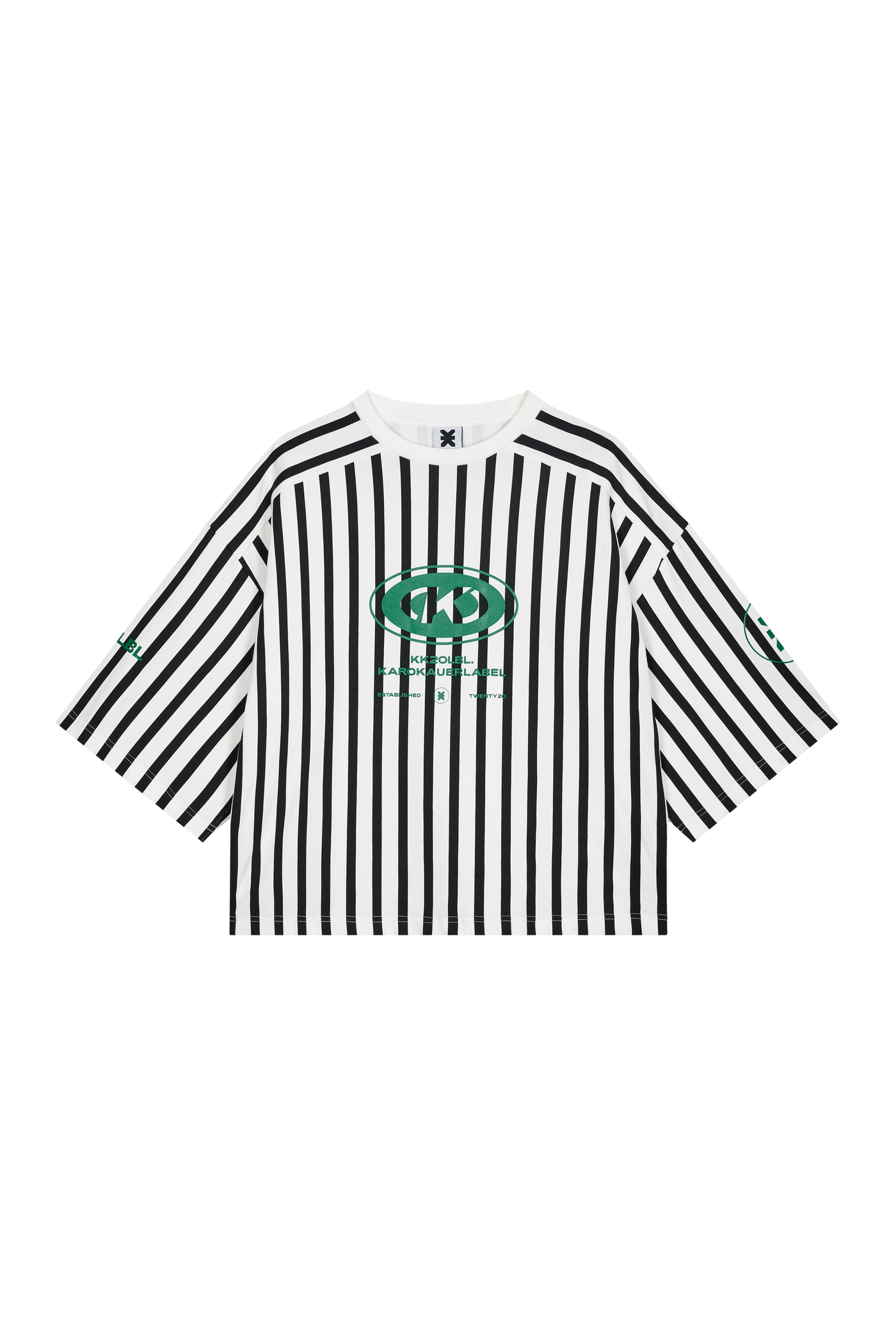T-Shirt Cropped Stripes