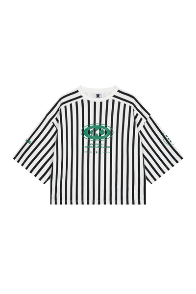 T-Shirt Cropped Stripes