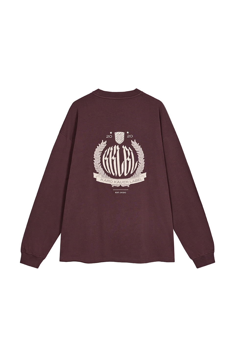 Longsleeve Plum - Karo Kauer Label