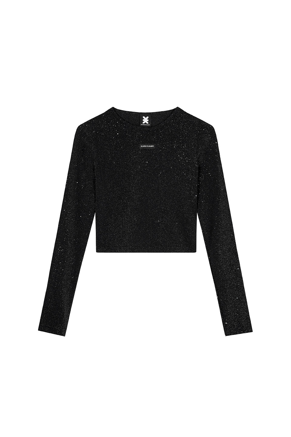 Mesh Longsleeve Sparkle - Karo Kauer Label