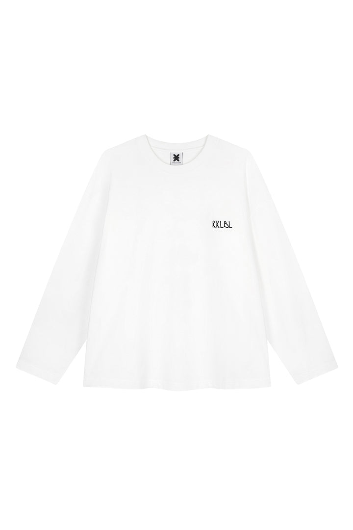 Longsleeve White Bubbles - Karo Kauer Label