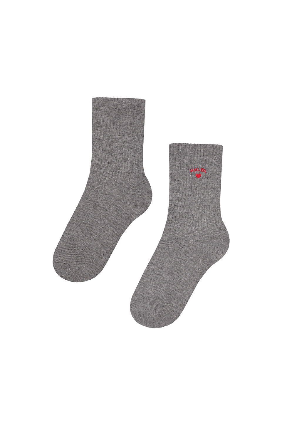Socks Heart Grey - Karo Kauer Label