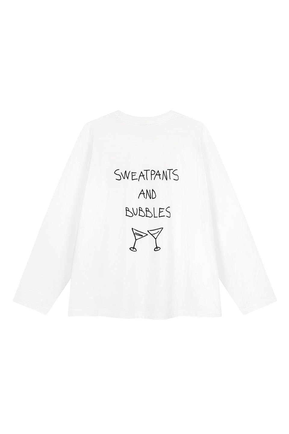 Longsleeve White Bubbles - Karo Kauer Label
