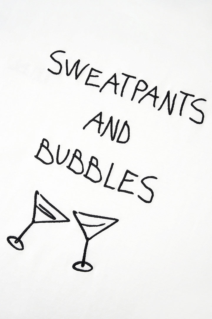 Longsleeve White Bubbles - Karo Kauer Label