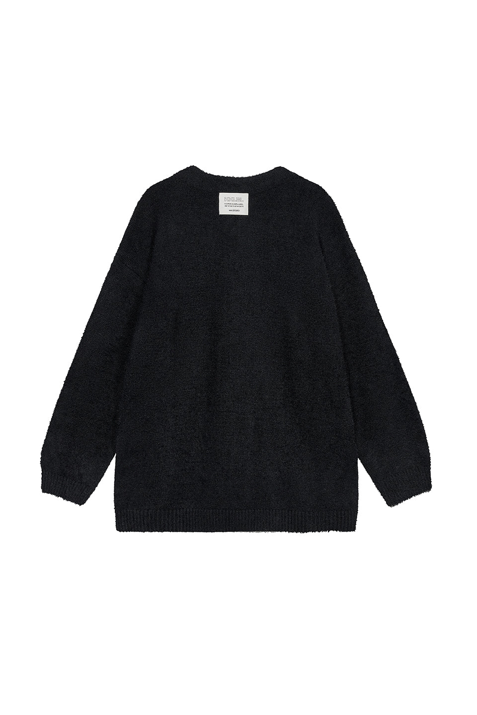 Knit Cardigan Black - Karo Kauer Label