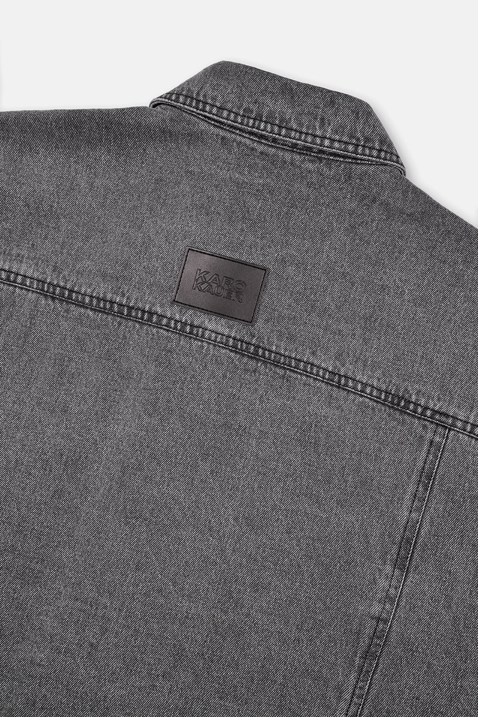 Denim Vest Grey - Karo Kauer Label