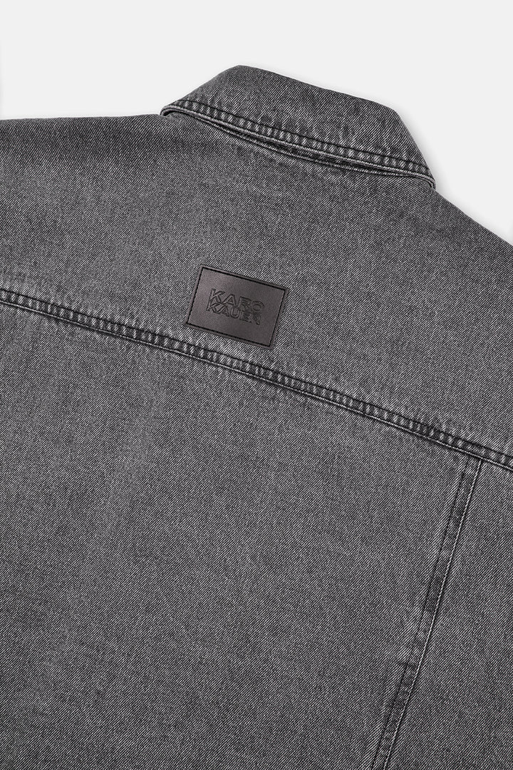 Denim Vest Grey - Karo Kauer Label