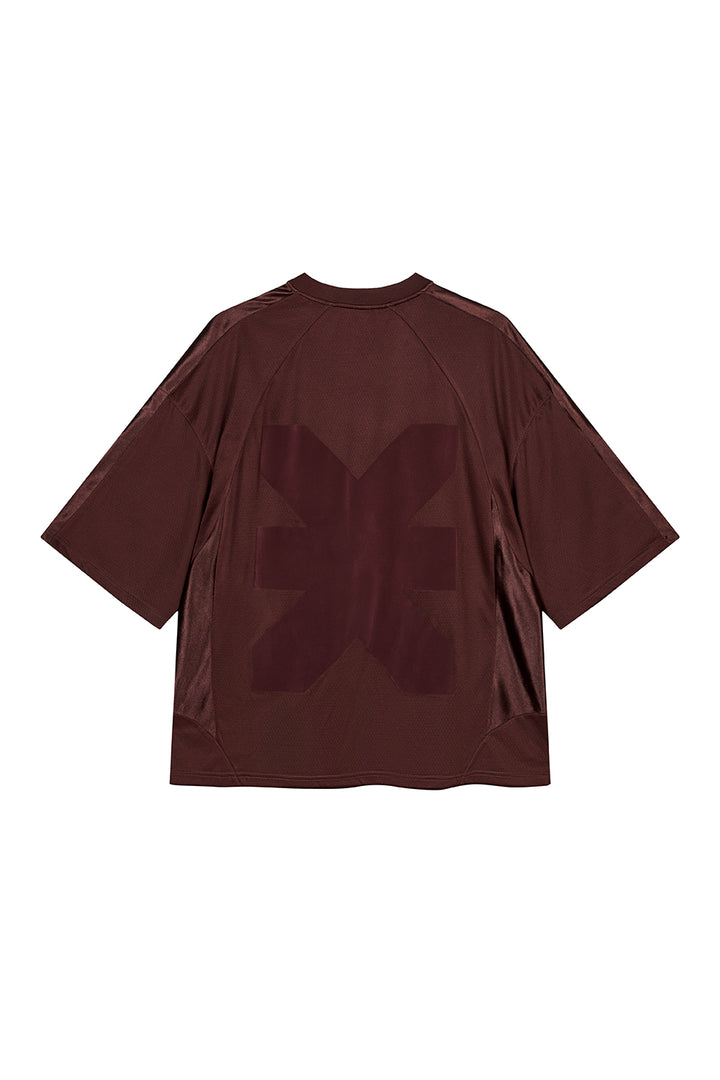 Jersey T-Shirt Brown - Karo Kauer Label