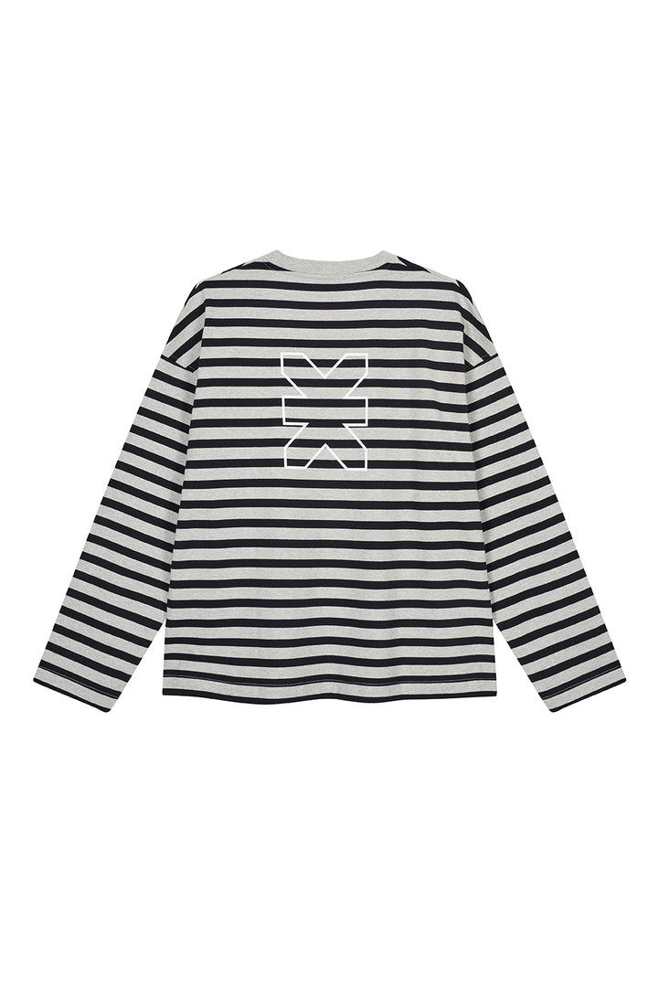 Longsleeve Cropped Stripes - Karo Kauer Label