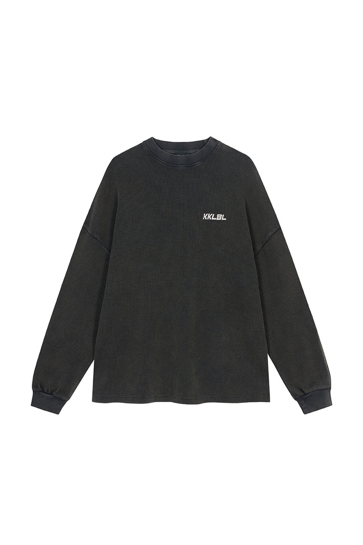 Longsleeve Washed Grey - Karo Kauer Label