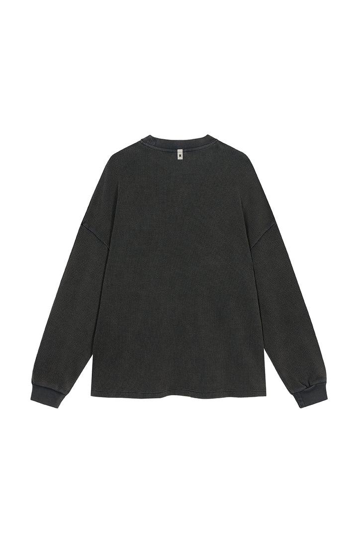 Longsleeve Washed Grey - Karo Kauer Label