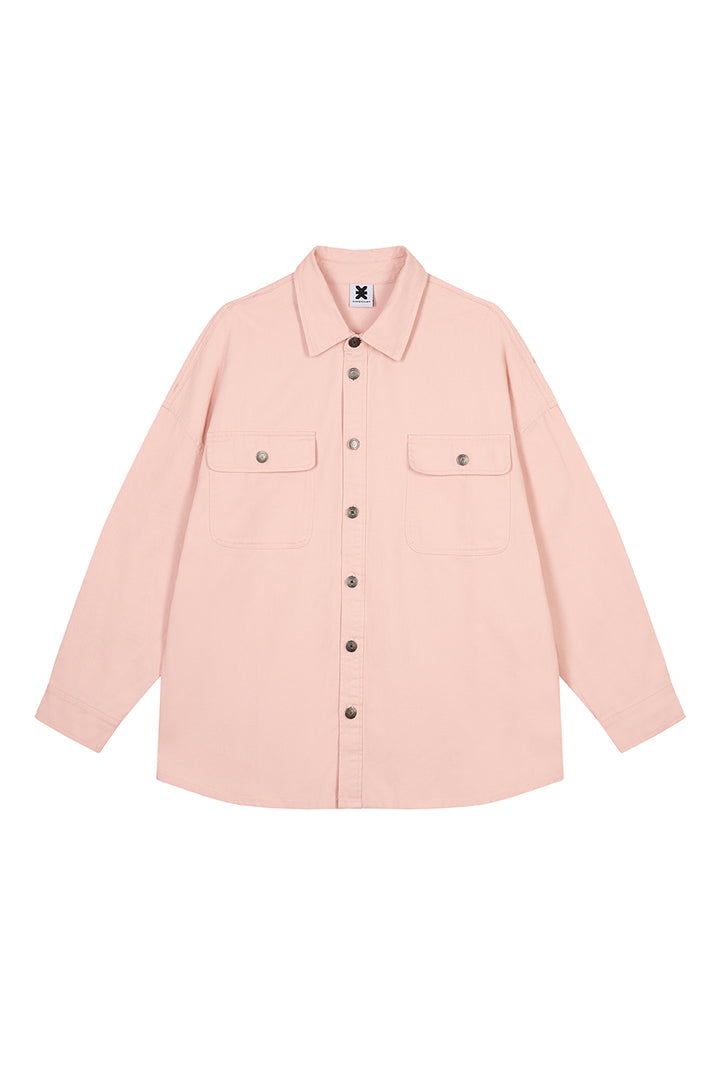 Denim Overshirt Rose - Karo Kauer Label