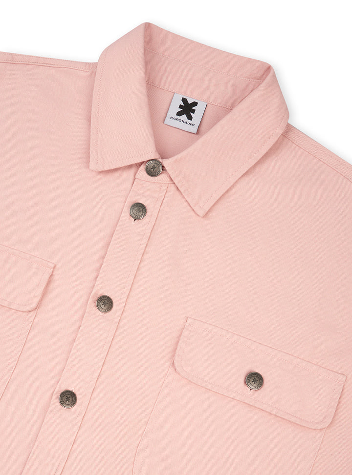 Denim Overshirt Rose - Karo Kauer Label