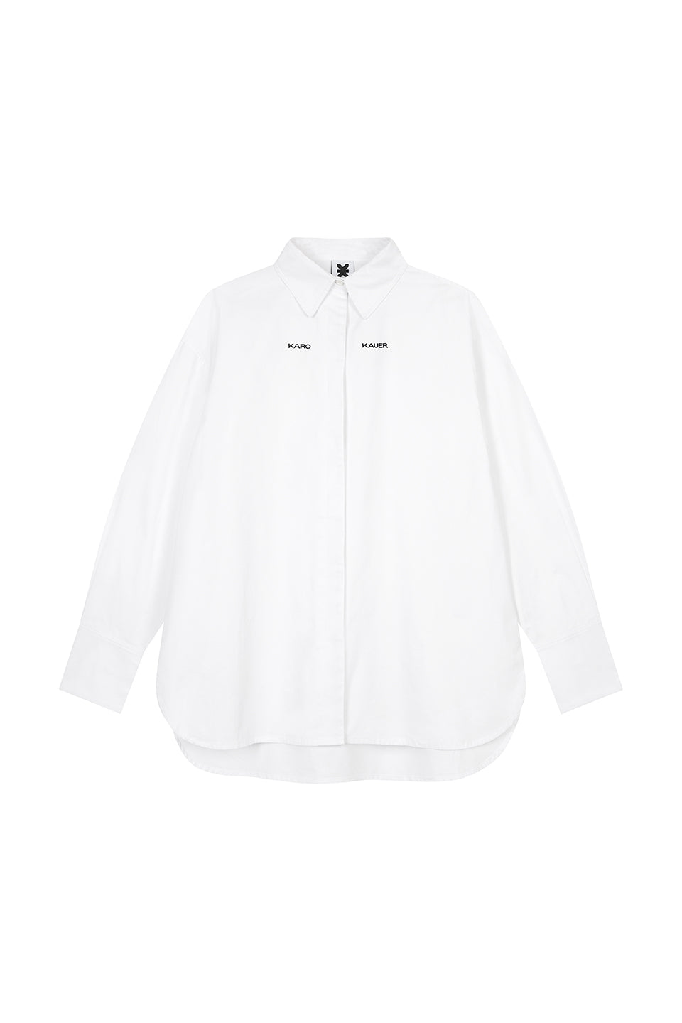 Woven Blouse White KK - Karo Kauer Label