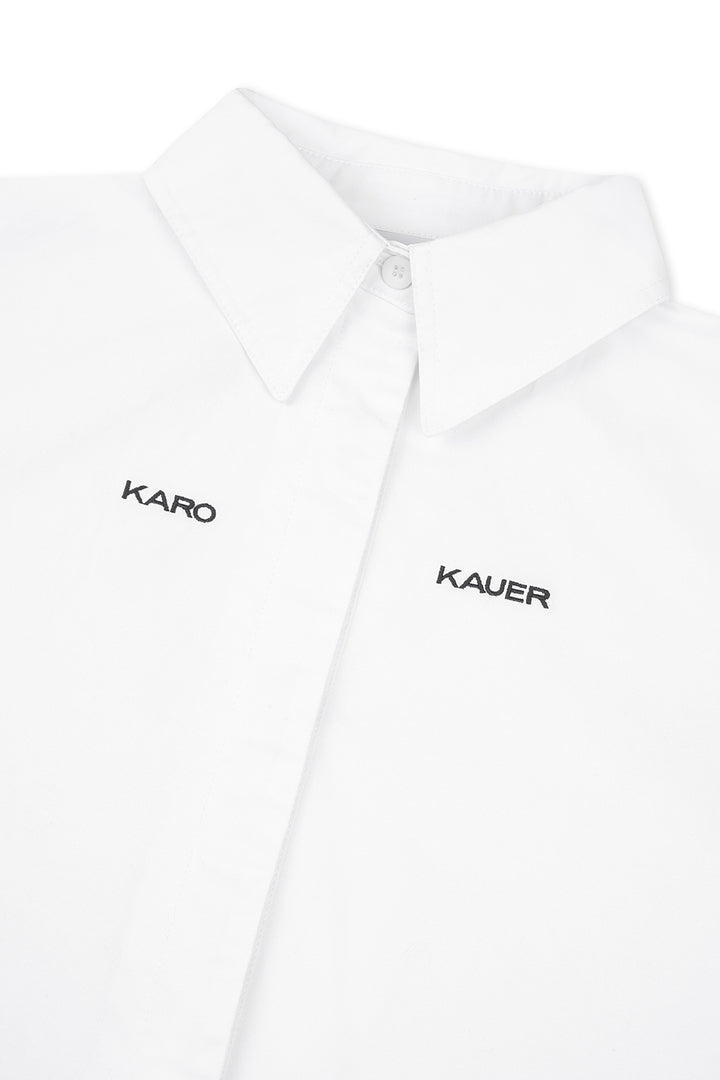 Woven Blouse White KK - Karo Kauer Label