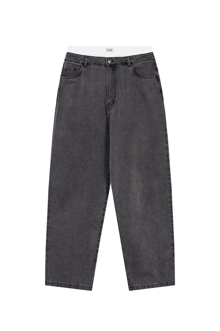 Denim Boxer Pants Grey - Karo Kauer Label