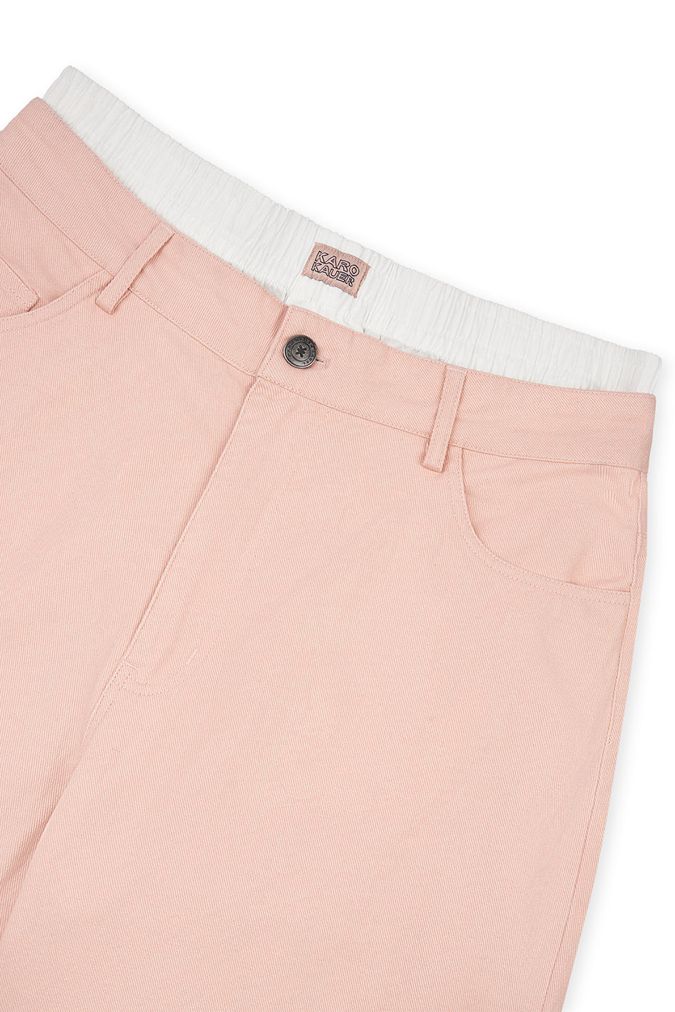 Denim Boxer Pants Rose - Karo Kauer Label