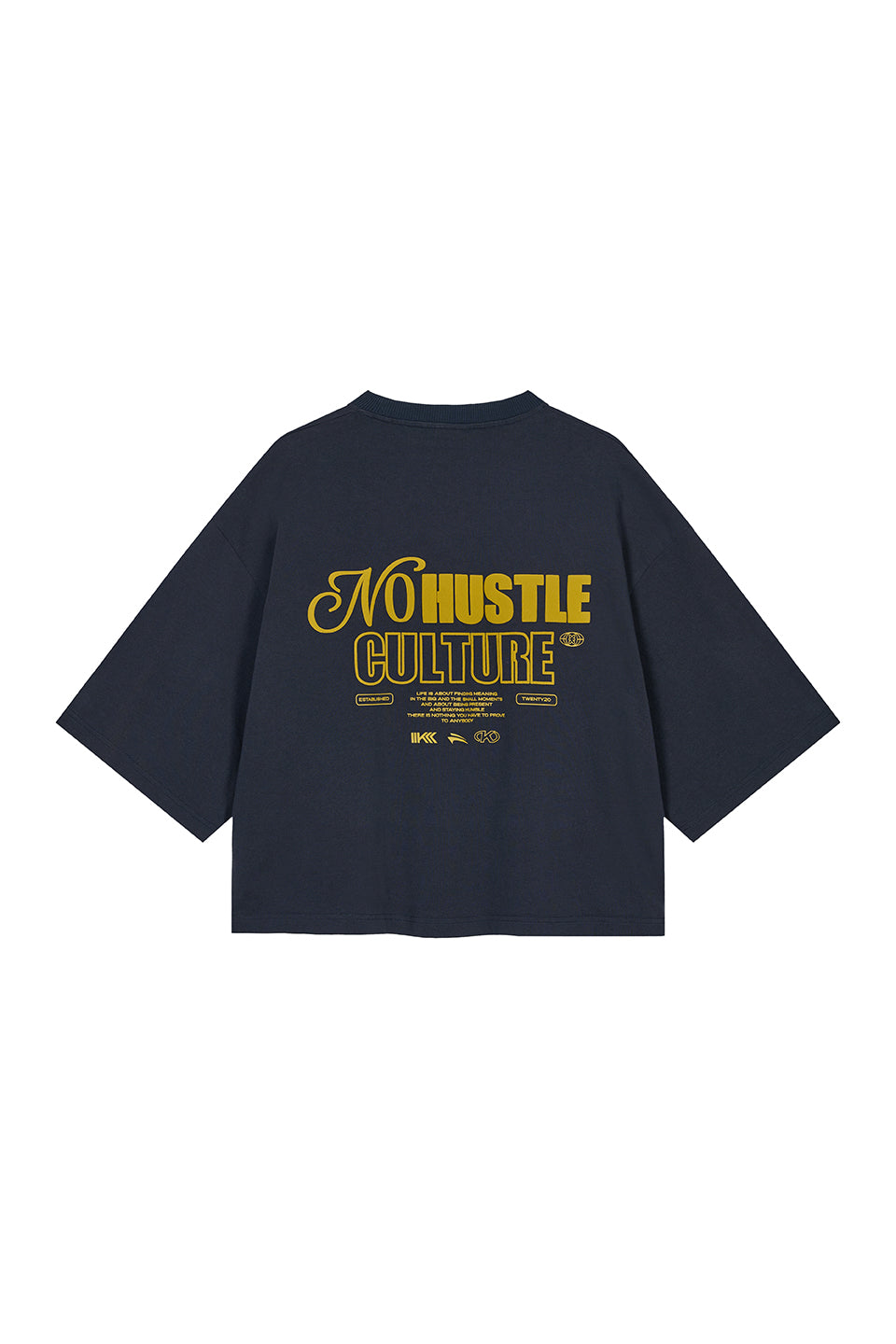 T-Shirt Cropped No Hustle