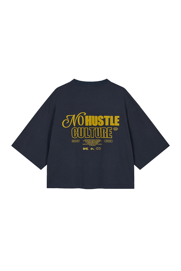 T-Shirt Cropped No Hustle