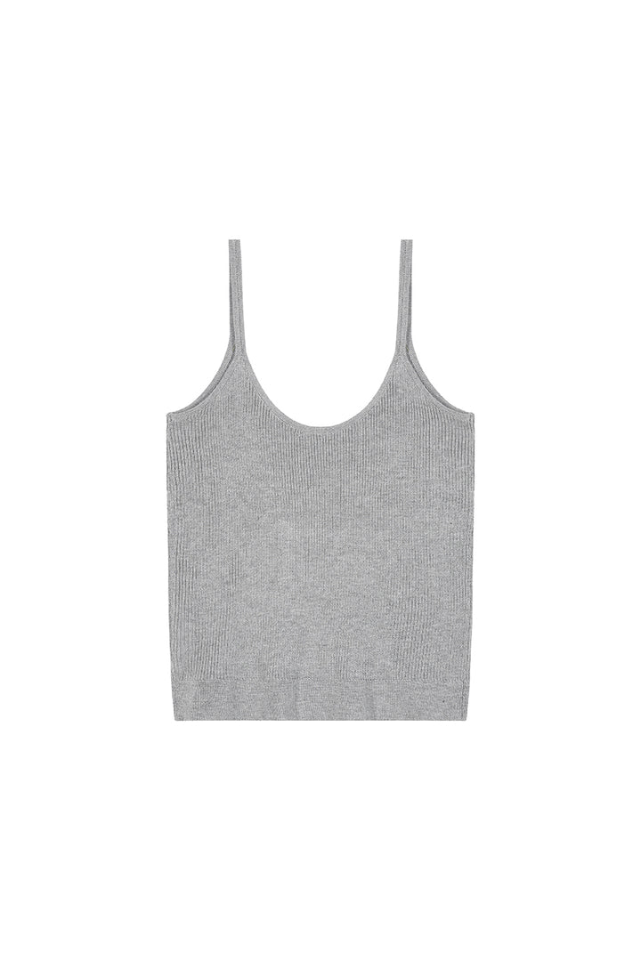 Knit Top Grey
