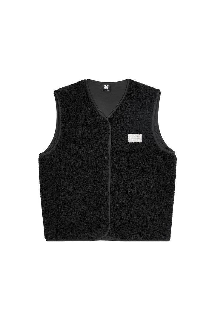 Teddy Vest Black - Karo Kauer Label