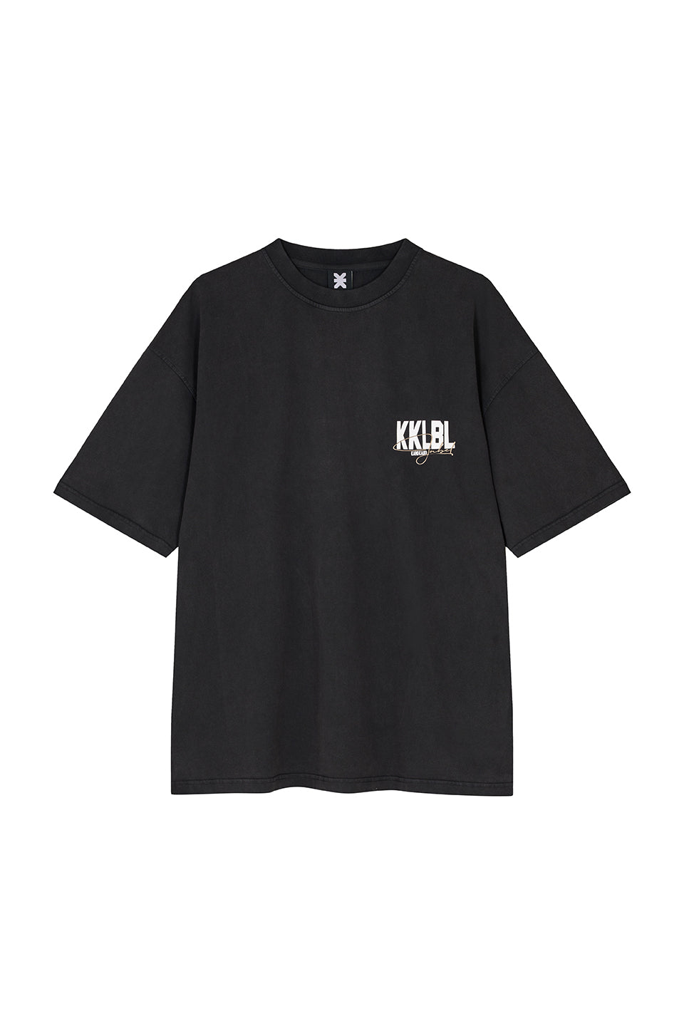 T-Shirt Washed Black KKLBL