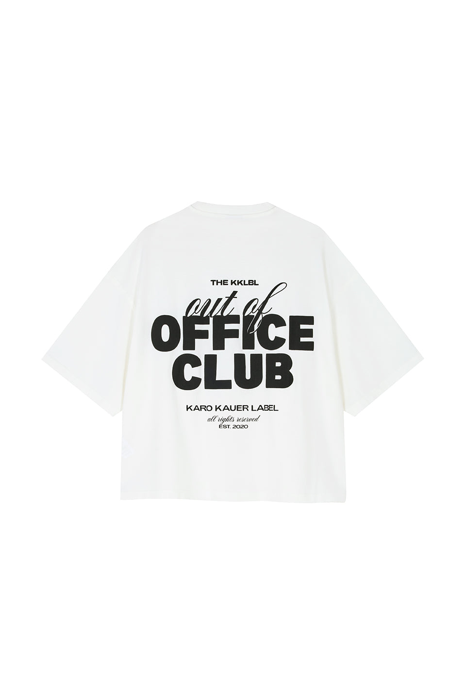 T-Shirt Cropped Office Club