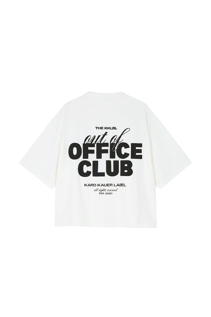 T-Shirt Cropped Office Club