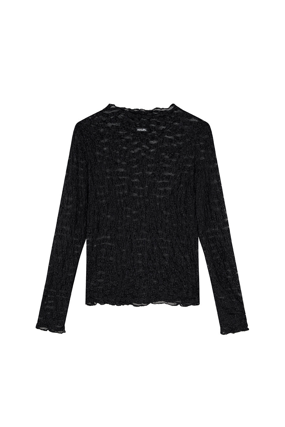 Lace Longsleeve Black