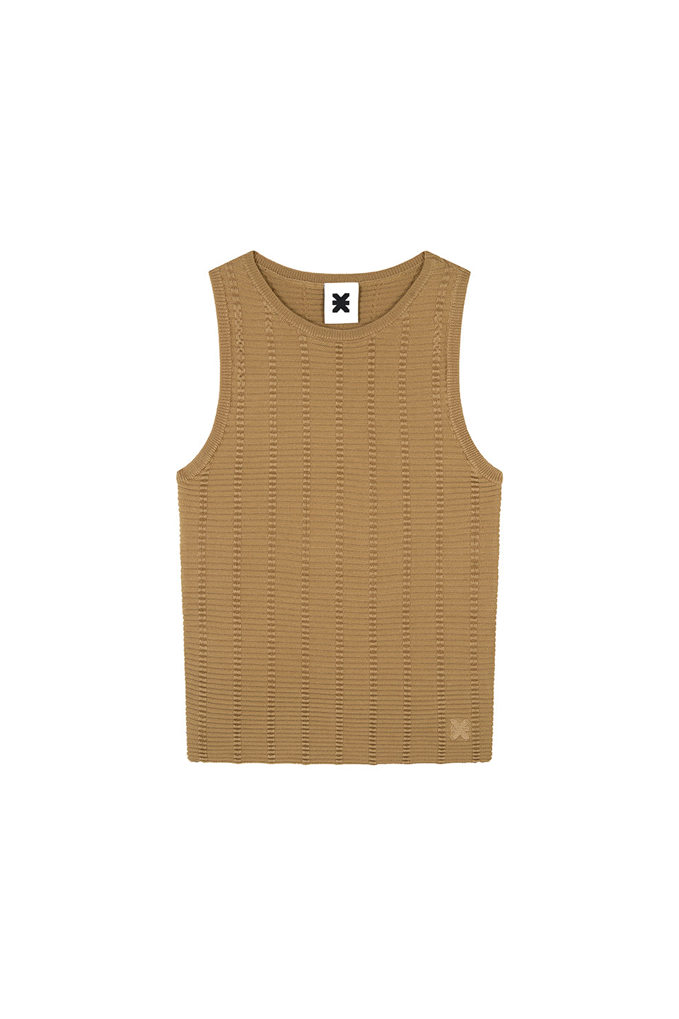 Knit Top Warm Beige