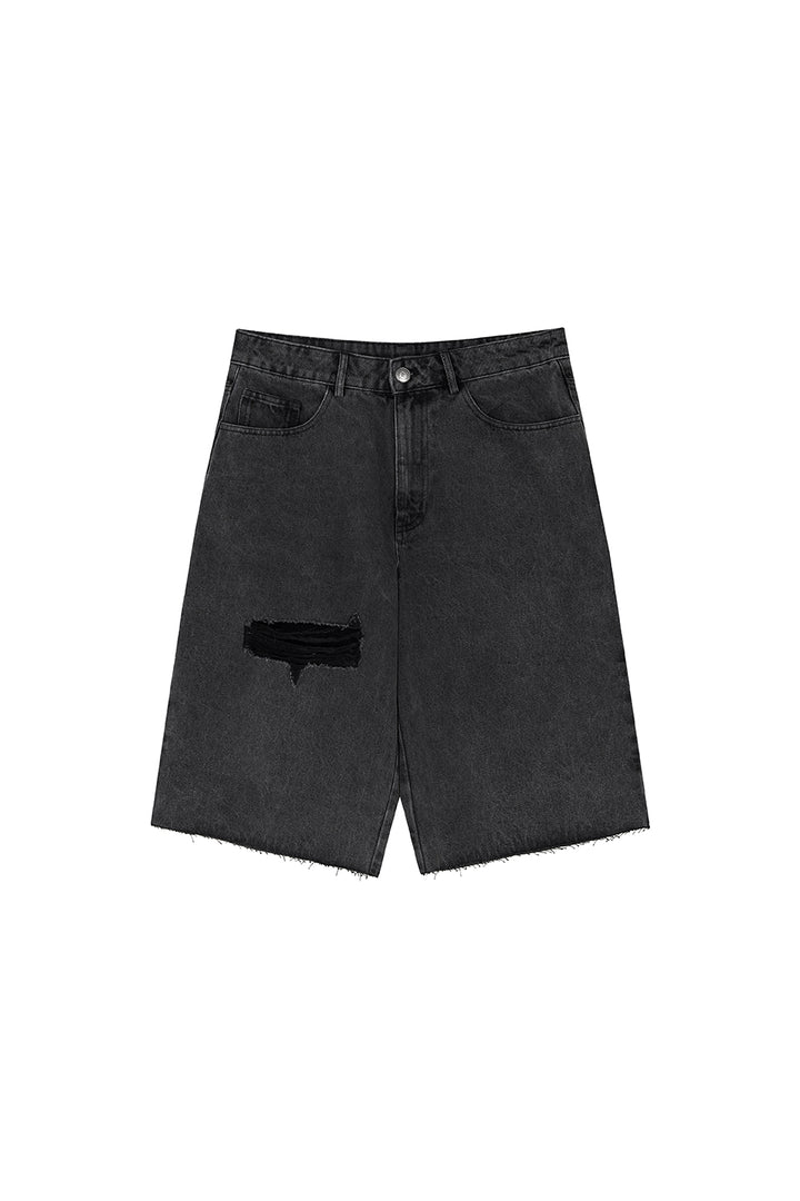 Denim Shorts Black