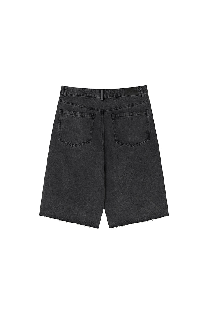 Denim Shorts Black