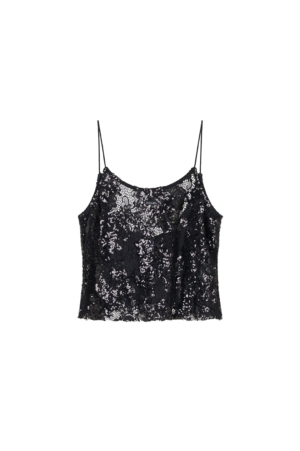 Lace Sequin Top