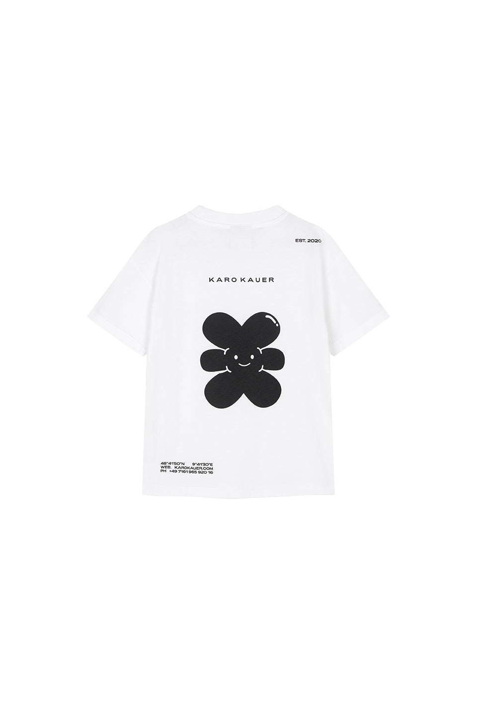 T-Shirt Kids Logo Offwhite