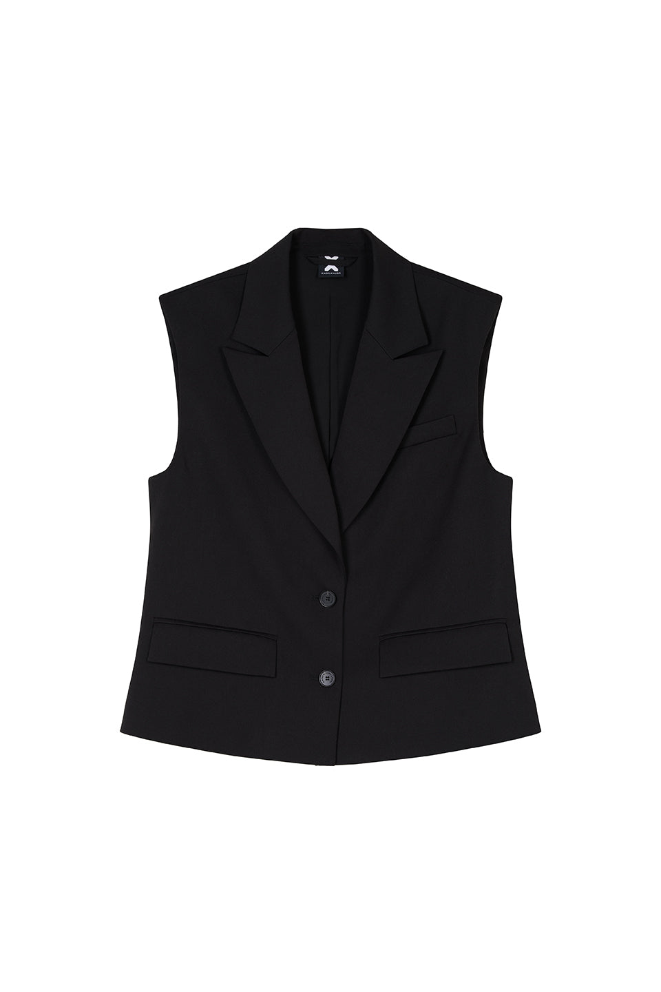 Blazer Vest Black
